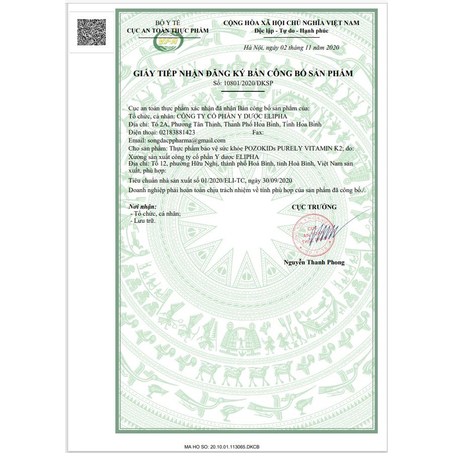 Vitamin K2 POZOKIDS nhỏ giọt bổ sung vitamin K2