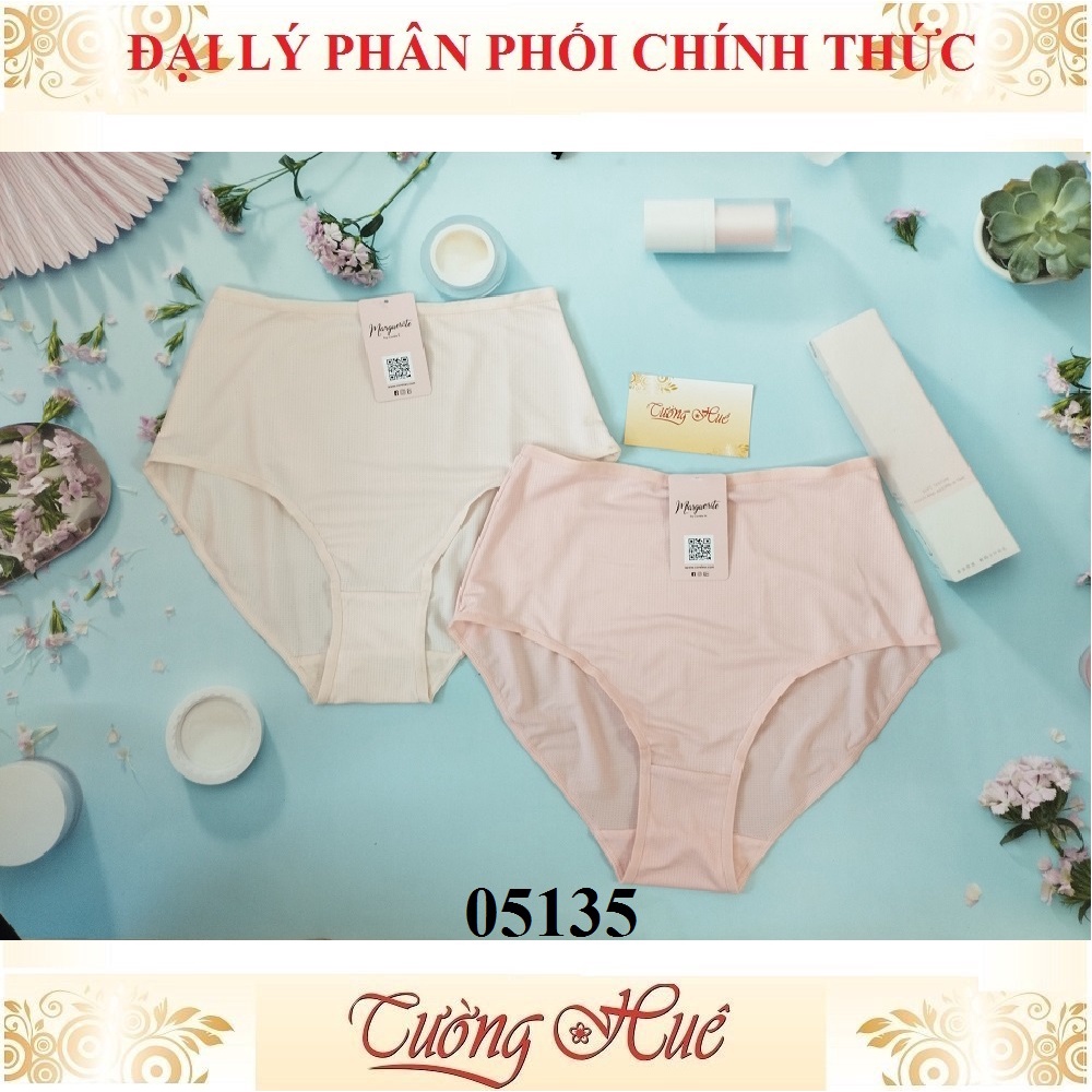 Quần lót nữ Marguerite Paris 05135 lỗ thông hơi lưng cao (FORM LỚN).