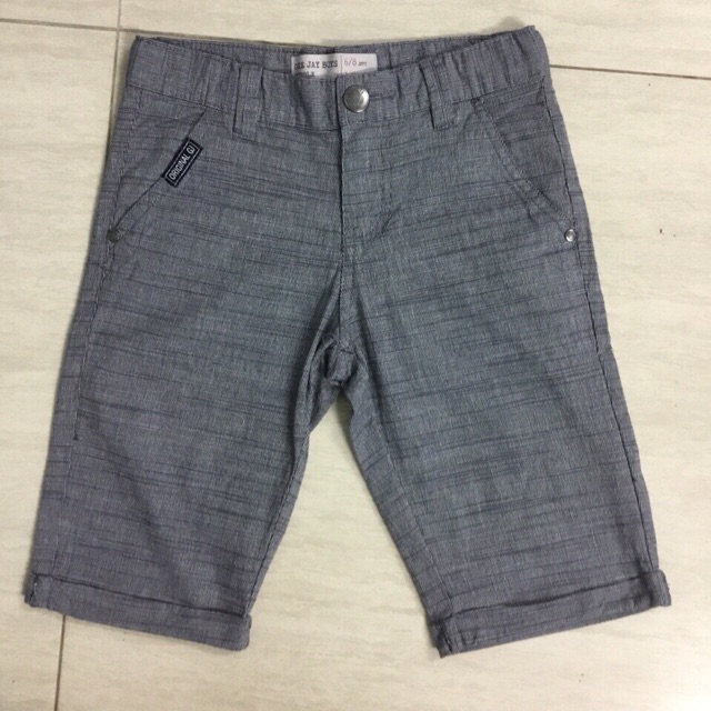 Quần ngố kaki mềm xuất Nga Geejay 6 đến 14 tuổi