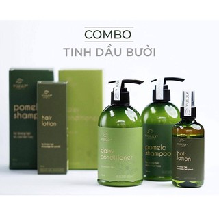 Tinh Dầu Bưởi Vi Jully Trọn Bộ Chăm Sóc Tóc