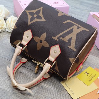 Túi đeo chéo LV mini siêu xinh - Túi trống LV chữ to mới fullbox
