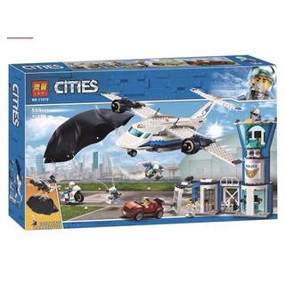 Lắp ráp xếp hình cities 11210 - Máy bay phản lực cảnh sát