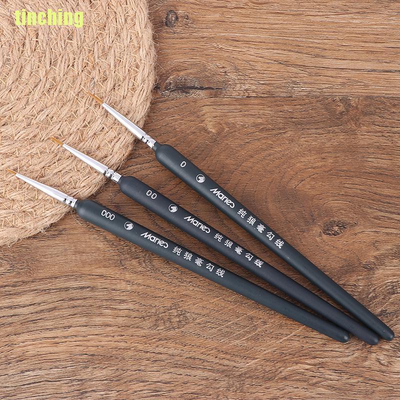Bộ 3 Cọ Vẽ Tranh Chuyên Nghiệp Tinching11