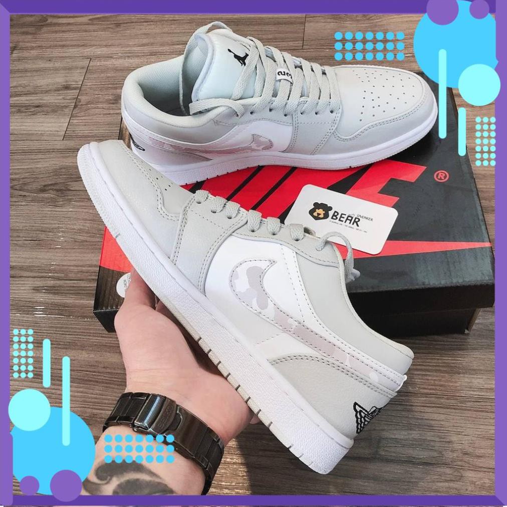 Giày thể thao Jordan 1 thấp camo [HOT TREND - FULL BOX] camo low bản một một. | BigBuy360 - bigbuy360.vn