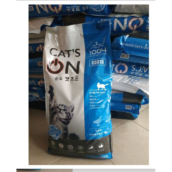 thức ăn khô cho mèo catson 20kg