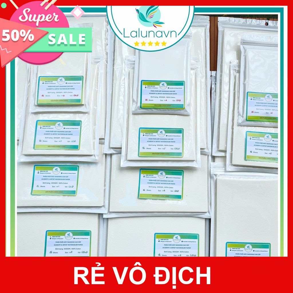 [VN305]Giấy vẽ màu nước