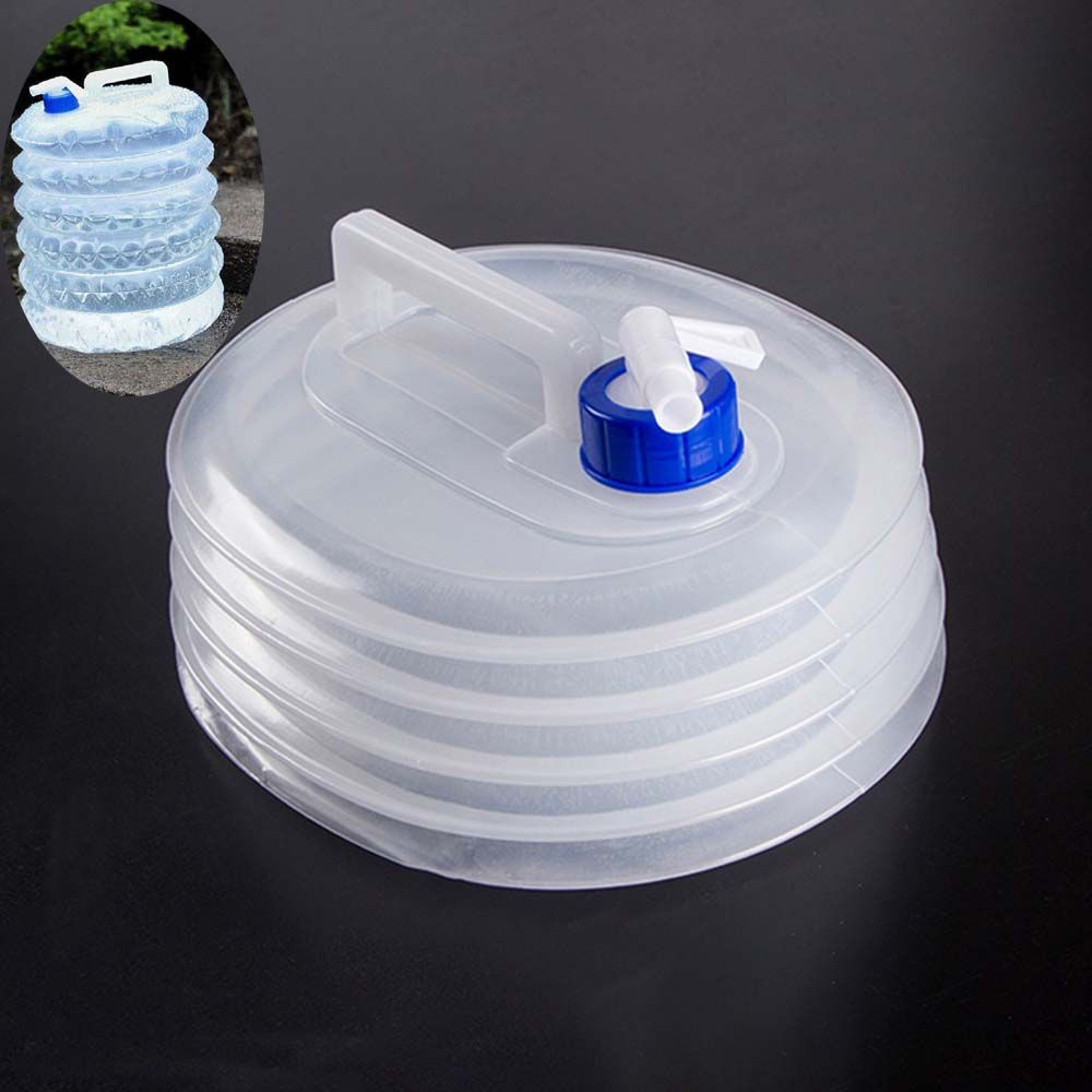 Xô Đựng Nước Bằng Nhựa Có Thể Gấp Gọn Tiện Dụng Mang Theo Du Lịch Cắm Trại