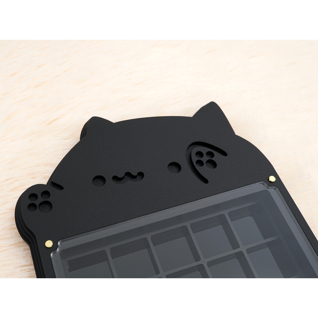 Artisan Box hình mèo cute - Hộp Đựng Keycap Artisan 25 ô BongoCat