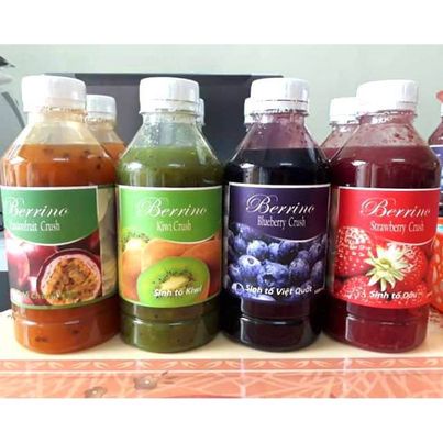 Sinh tố berino nhiều vị lẻ 500ml