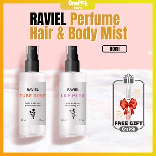 [RAVIEL Perfume hair & body mist 80ml] thành từ lớp GREEEN EWG & Khác với các loại xịt khoáng cơ thể khác, sản phẩm được làm từ nguyên liệu thiên niên kỷ