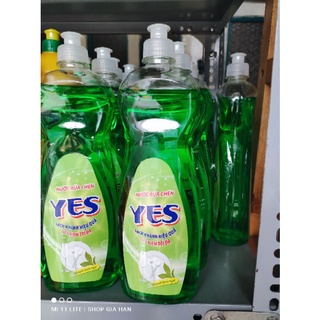 Nước rửa chén yes trà xanh 750g