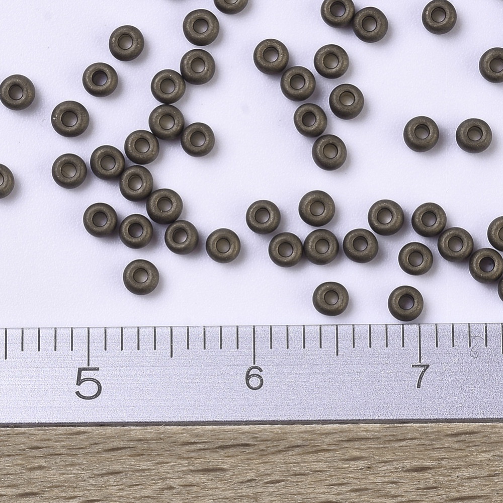 Bộ 1100 Hạt Xâu Chuỗi Nhiều Màu Sắc Kích Thước 10g 2x1.3mm Kích Thước 11/0 Lỗ 0.8mm Dùng Làm Trang Sức