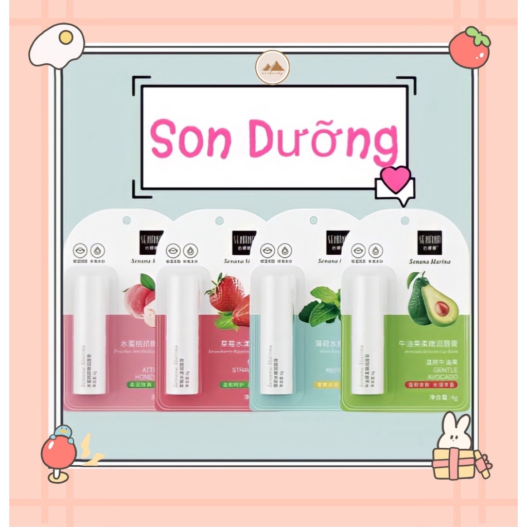 Son Dưỡng Môi, Son Duong Cấp Ẩm Từ Thiên Nhiên WONBEAUTY