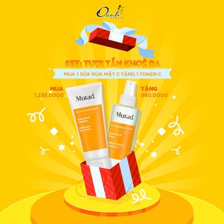 Khuyến Mãi- Set Sữa rửa mặt Essential-C Cleanser Tặng Toner làm khỏe da Essential-C Toner