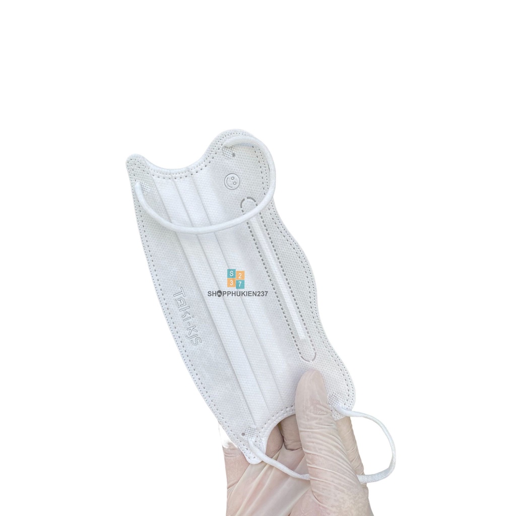 Thùng 300 Cái Khẩu Trang Y Tế KF94 Taki Kiểu Dáng Hình Cua Hàng 4 Lớp Giấy Kháng Khuẩn