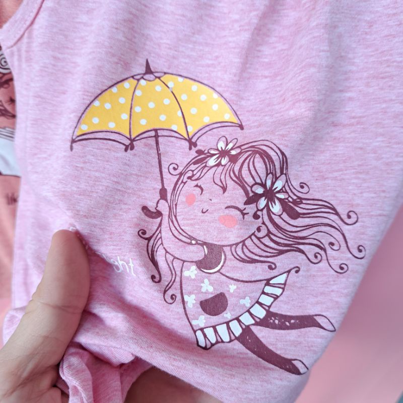 Áo 3 lỗ sát nách bé gái Dokma - chất sợi tre cao cấp siêu mềm mát