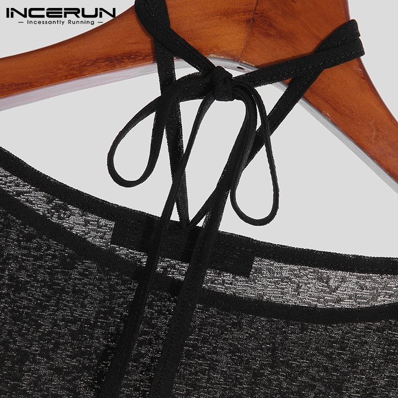 Áo lửng INCERUN tay dài thời trang sành điệu cho nam