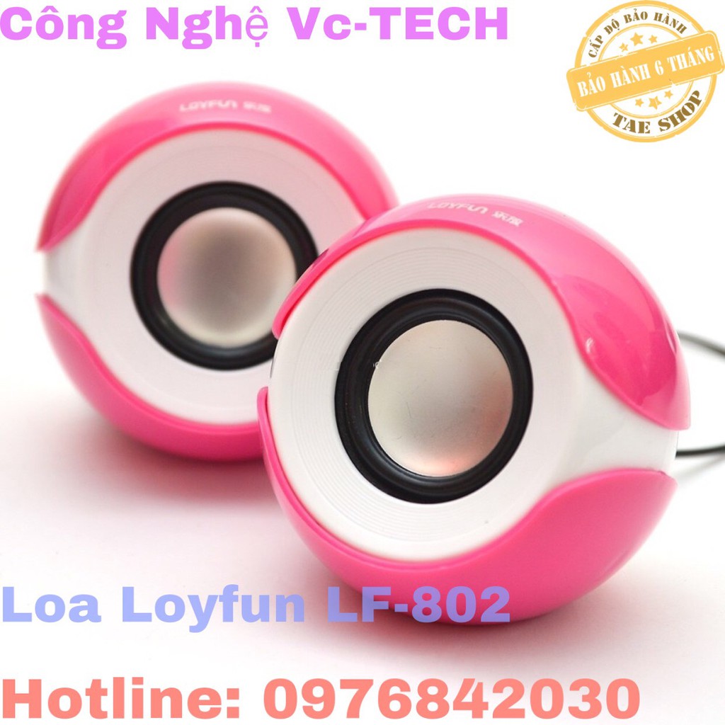 Loa Máy Tính Mini 2.0 Loyfun LF-802 Chính Hãng - Giá rẻ Hà Nội