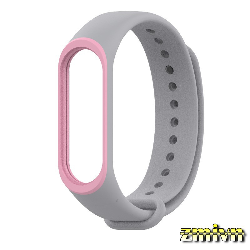 Xiaomi Miband 5 _ Dây đeo MIJOBS thay thế dành cho Xiaomi Miband 5 (viền màu)