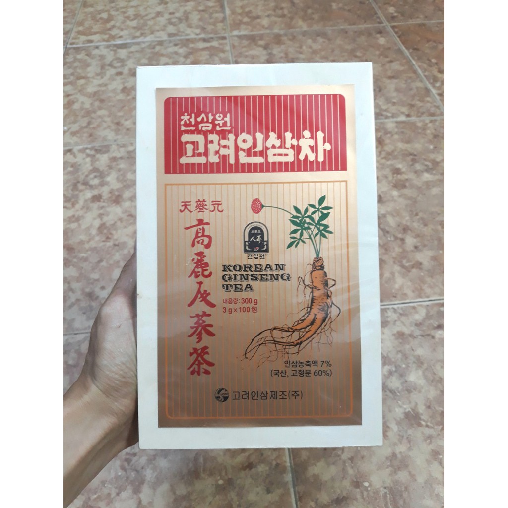 [Mã GROSALE2703 giảm 8% đơn 250K] [ Giá Sỉ ] Trà Hồng Sâm Hộp Gỗ Okinsam Cao Cấp Hàn Quốc, Hộp 100 gói | BigBuy360 - bigbuy360.vn