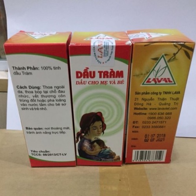 DẦU TRÀM LAVA 100ML cho mẹ và bé