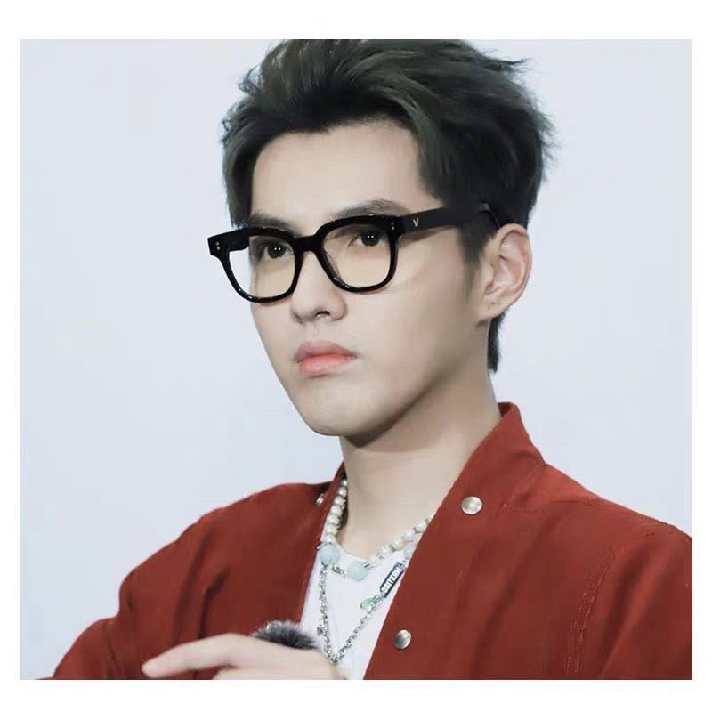 Kính Mắt Dáng Vuông Wild Nam Nữ 2 Chấm dọc Fullbox