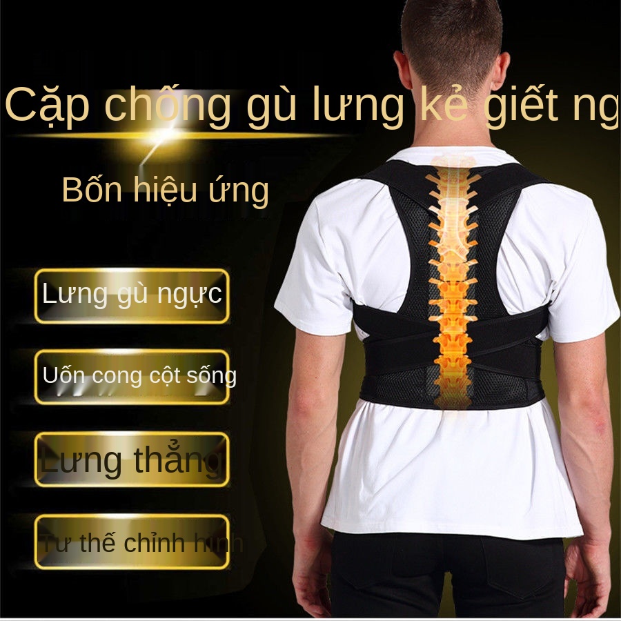 Đai Nắn Chỉnh Chính Hãng Chống Gù Đồ Tạo Tác Sửa Lưng Thiết Bị Nam Nữ Người Lớn Thẳng Đẹp Tư Thế Tốt
