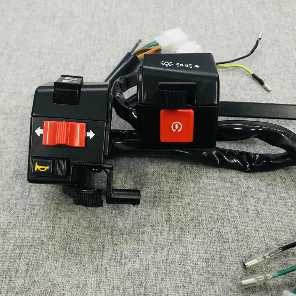 Cùm công tắc trái phải xe DREAM THÁI SUPER DREAM 100CC kèm tay thắng nhôm BỘ CỤM CÔNG TẮC DREAM