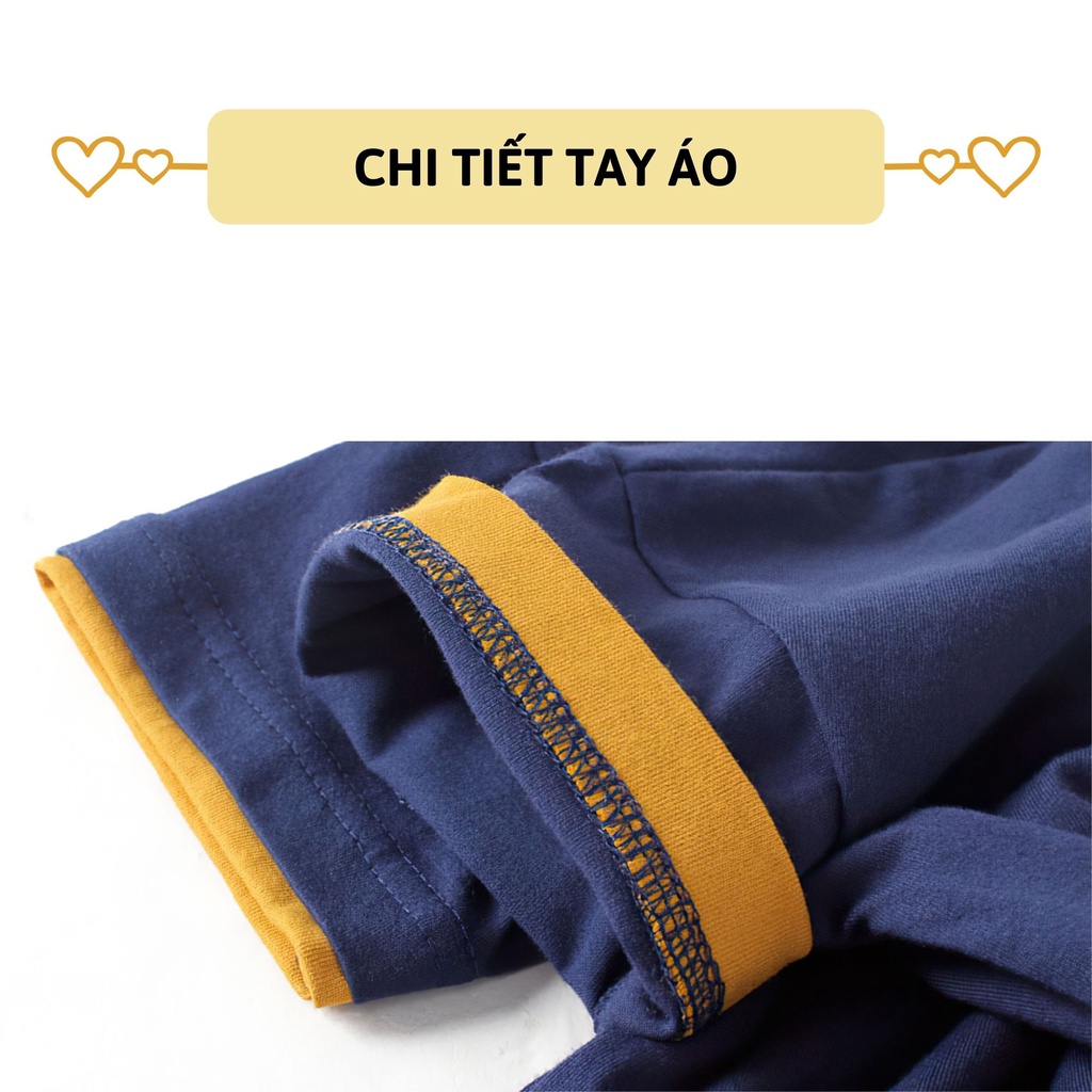 Áo thun bé trai ngắn tay size đại 27Kids AKL Aowkulae áo cộc nam 100% Cotton cho trẻ từ 4-14 tuổi BSTS12