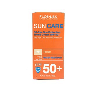 Kem chống nắng Floslek Sun Care Oil Free Sun Protection Tinted Cream 50ml