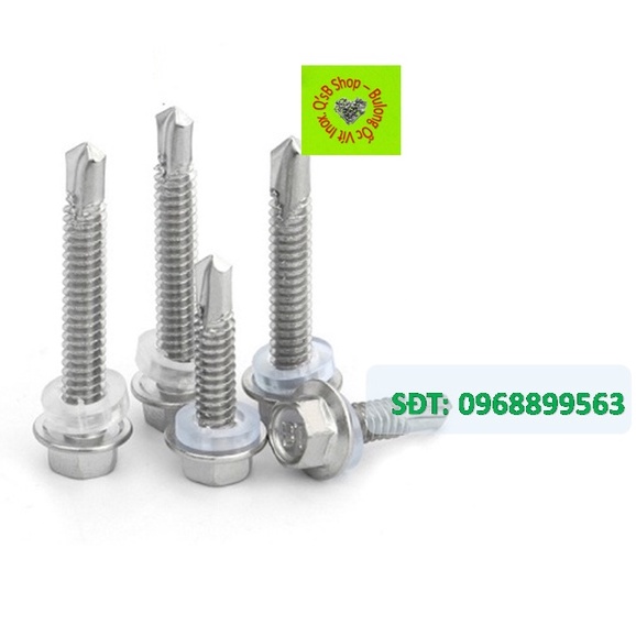 Vít bắn tôn inox, inox 304, Inox 410