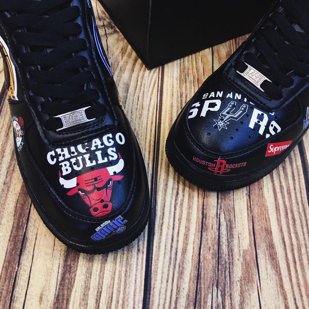 Giày Air Force 1 da PU nam nữ cao cấp nhẹ êm bền thời trang