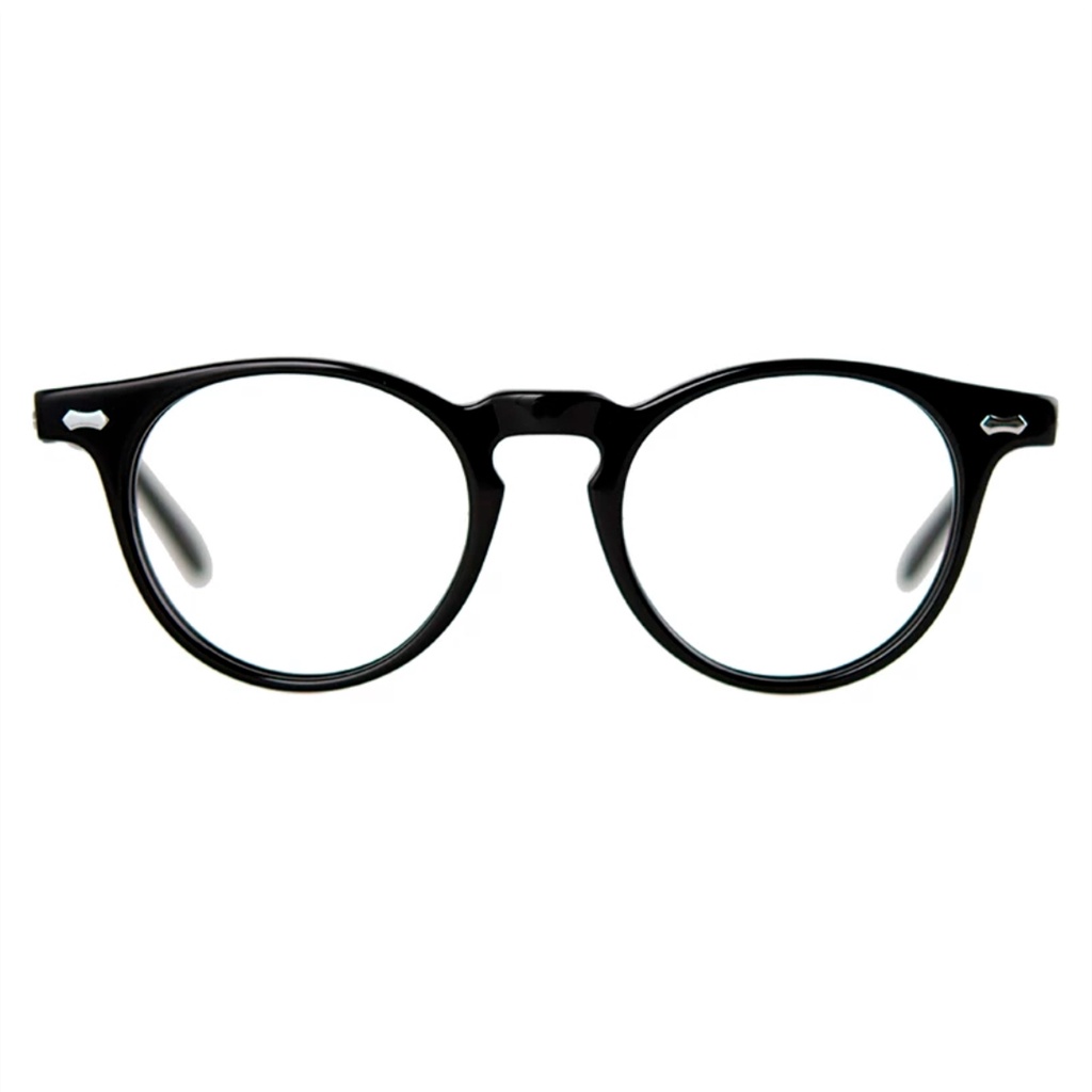 Mắt Kính Gọng Nhựa Hình Quả Lê Phong Cách Boston Nhật Bản Cổ Điển Thủ Công R505