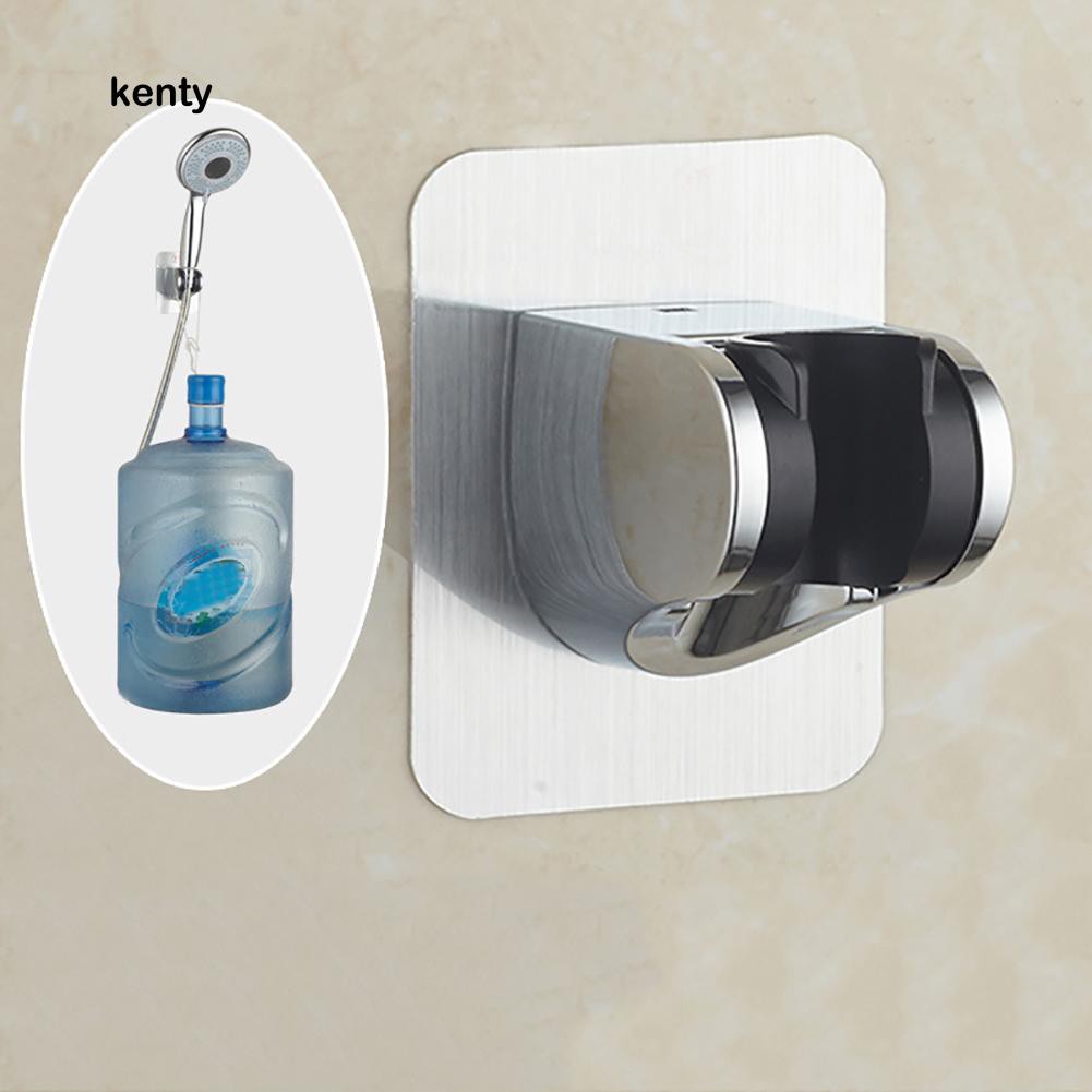 Adjustable Bathroom Non-trace Shower Head Mount Base Bracket Showerhead Holder