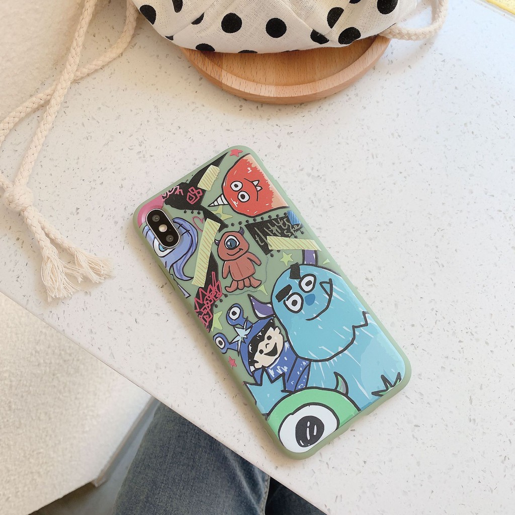 [XẢ KHO BÁN LỖ] ỐP IPHONE/OPPO Ở đâu rẻ hơn? ỐP IN HÌNH CARTOON GIÁ HẠT DẺ DÀNH CHO IPHONE VÀ OPPO