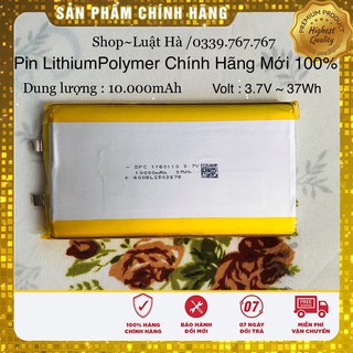 PIN LIPO LITHIUM POLYMER DPC 3.7Volt 10000mAh Hỗ trợ đấu Pin 3S ,5S sản phẩm chuẫn dung lượng xịn xò
