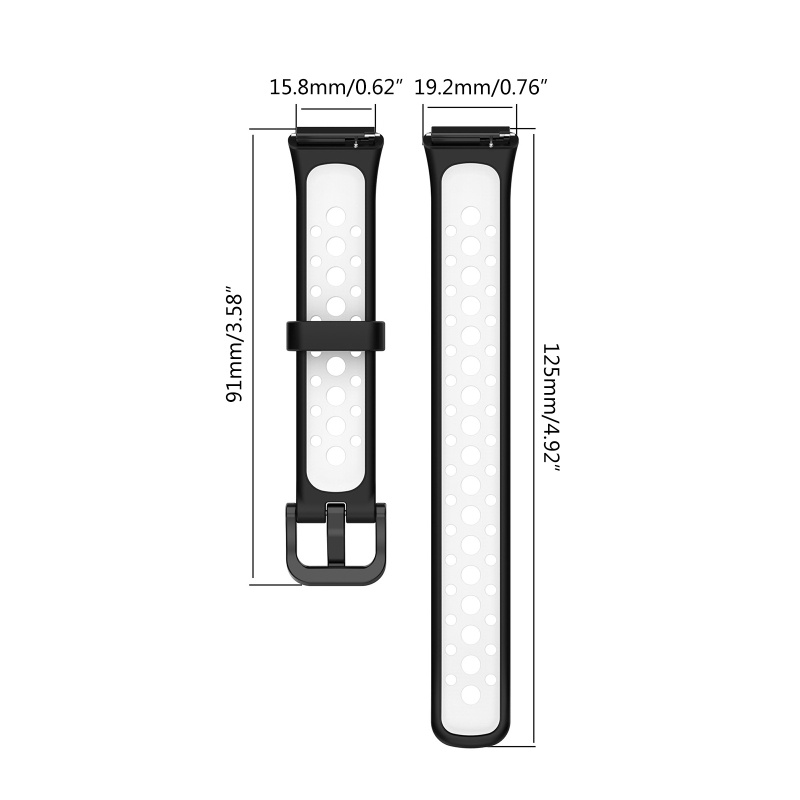 Dây Đeo Đồng Hồ Thông Minh Huawei Band 7 Bằng TPU Hai Màu