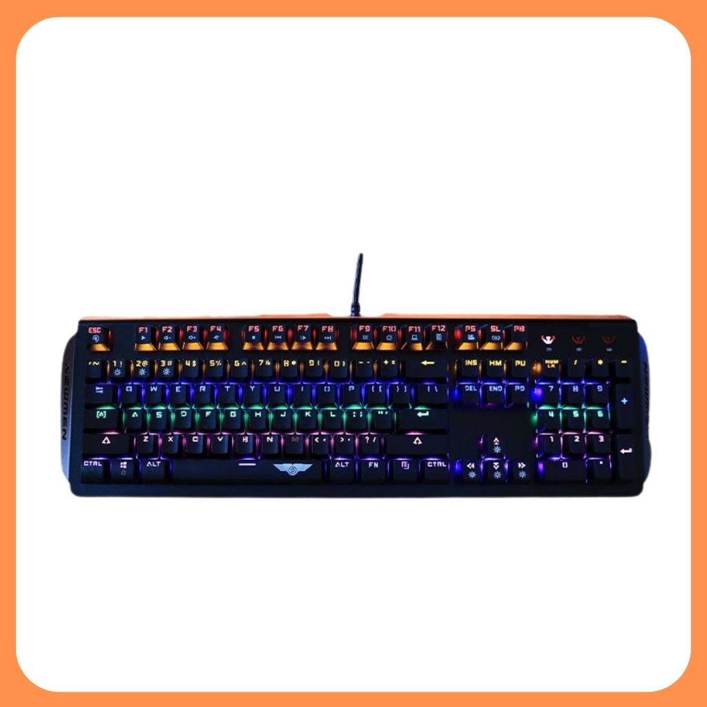 Bàn phím cơ gaming có dây Newmen GM368 Mix Led - Hàng Chính Hãng