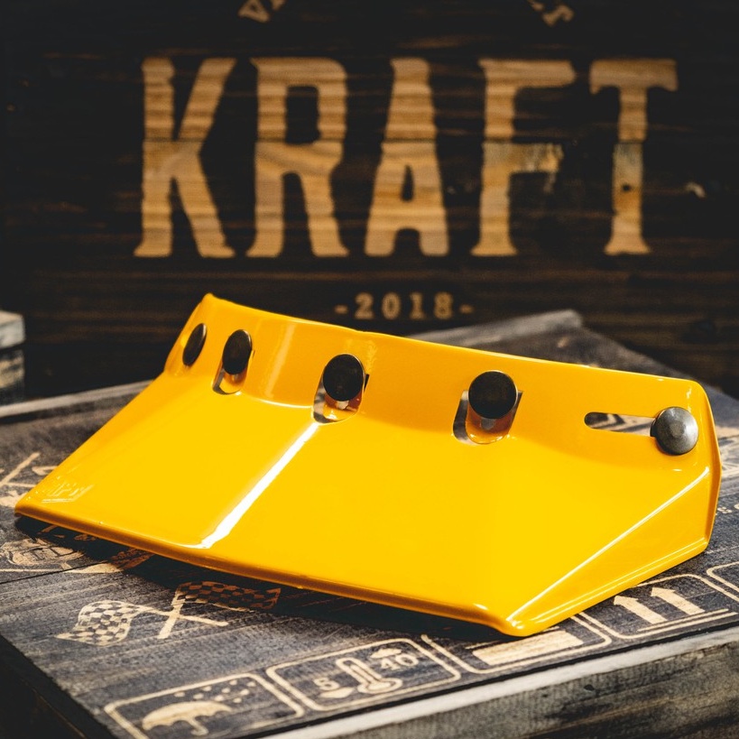 Mái che nón bảo hiểm Kraft Visor - Yellow