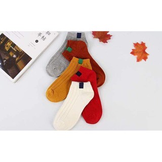 Set 10 Đôi Tất Len Tăm Cổ Ngắn