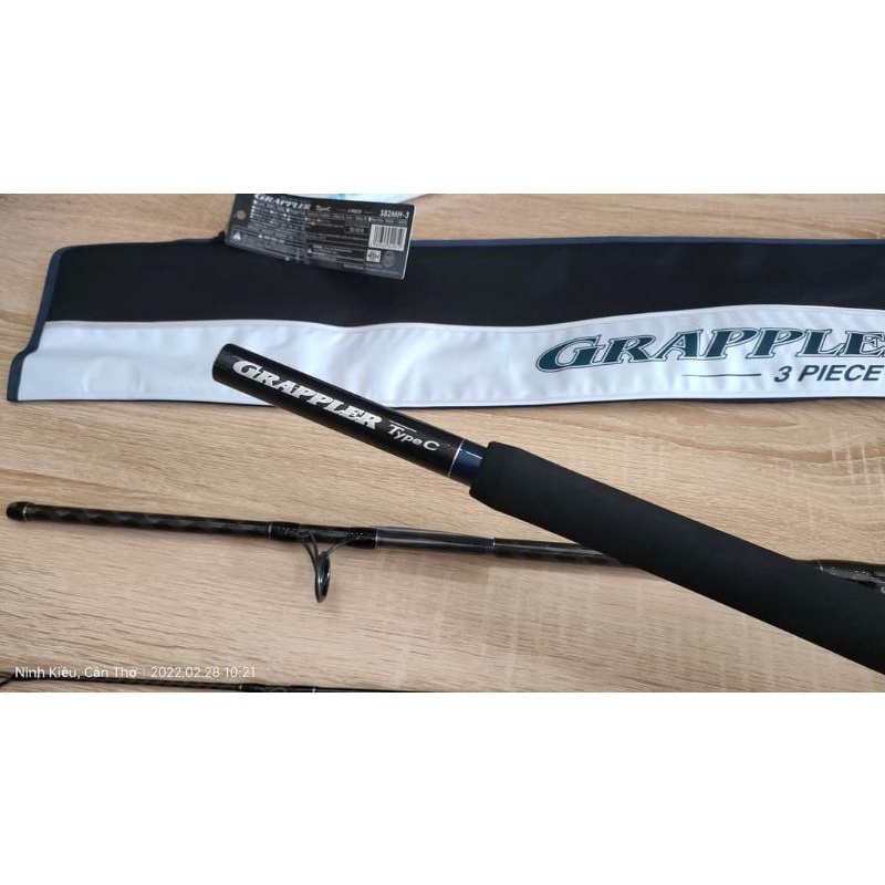 Cần Câu Cá Shimano 2021Grappler Type C S82MH-3 - 2.49m - Máy Đứng