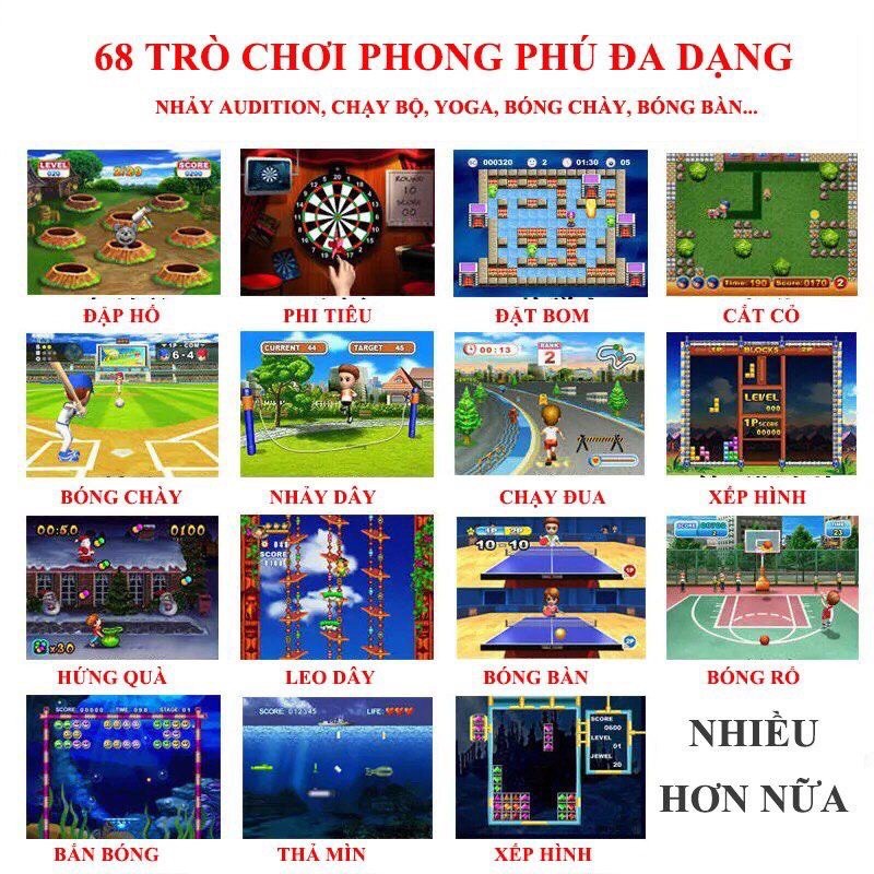 Thảm nhảy thông minh Audition kết nối tivi nhảy Audition thể dục tập Yoga chơi game đa năng