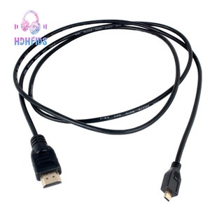 Dây cáp HDMI 1.5m mini ( D ) đến HDMI ( a ) HD TV cho Gopro Hero 3 3 +