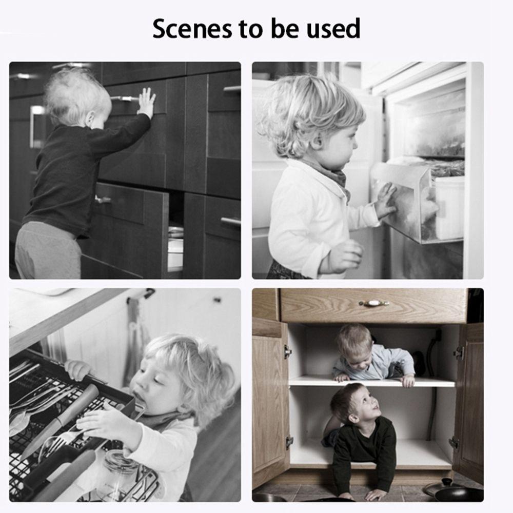 Khóa Cửa Tủ An Toàn Chống Kẹt Tay Bảo Vệ Cho Bé