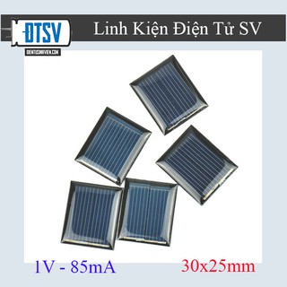 Pin năng lượng mặt trời 1V 30x25mm