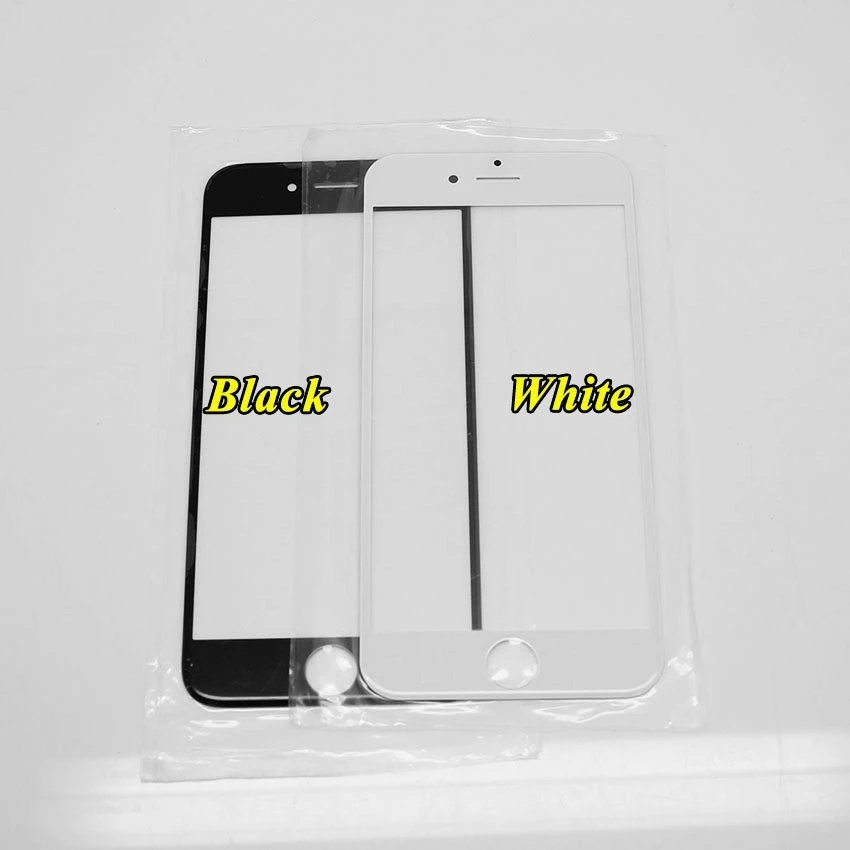 Kính Ngoài Màu Trắng Đen Cho iPhone 6 6G 6S Plus 7 8 Plus 6P 7P 8P