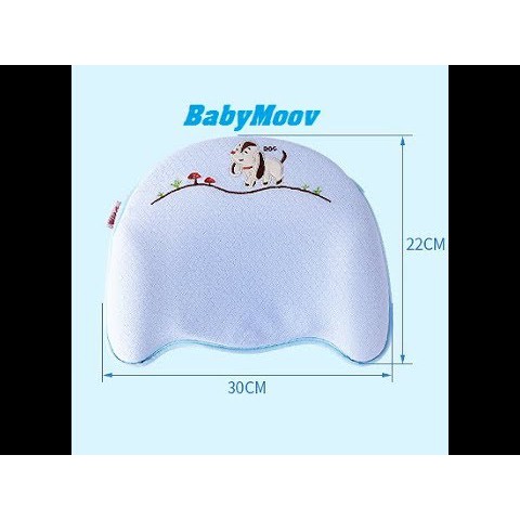 Gối Cao Su Non Chống Méo Đầu Baby Moov