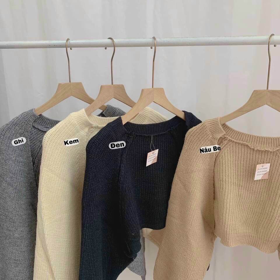 Áo khoác len cardigan FM Style crotop chất len đan xịn phong cách sexy hot trend 211006080 | BigBuy360 - bigbuy360.vn