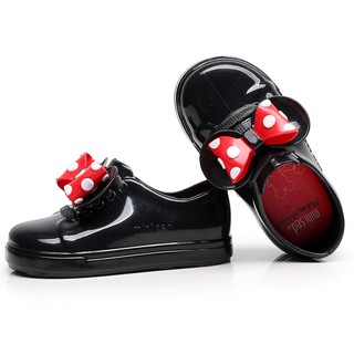 Giày Thể Thao Đính Nơ Hình Chuột Mickey Minnie Dễ Thương Cho Bé