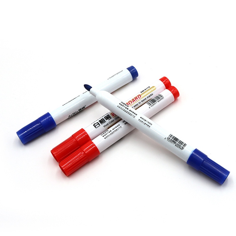 Set 5 Bút Lông Viết Bảng Màu Trắng / Đen / Đỏ